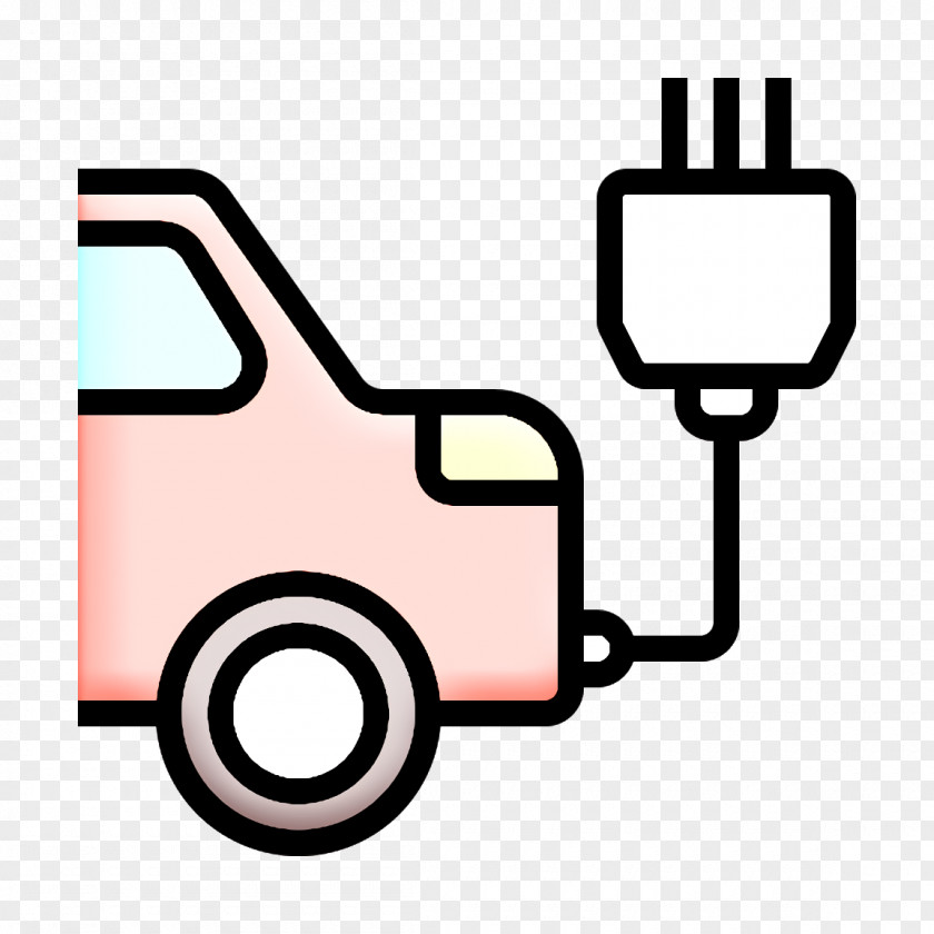 Global Warming Icon Car Electric PNG