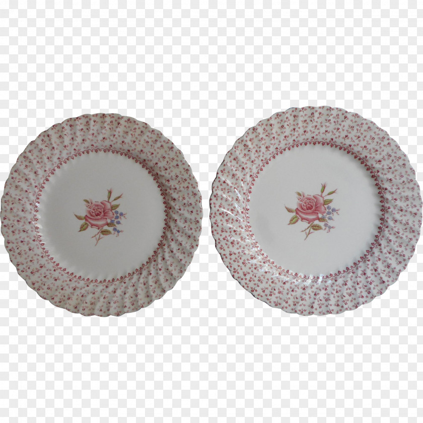 Plate Tableware Pottery China Rose PNG