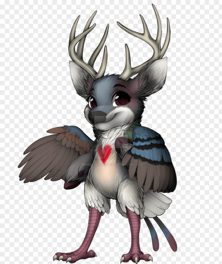 Reindeer Legendary Creature Antler Cartoon PNG