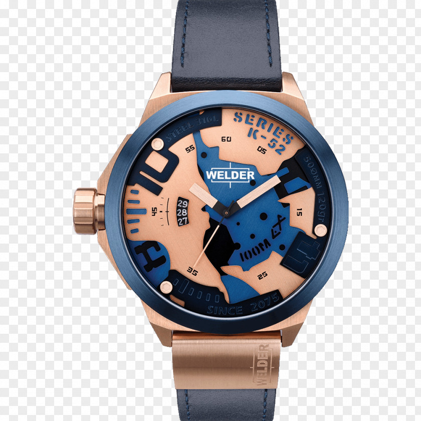 Watch Welder Strap Clock PNG