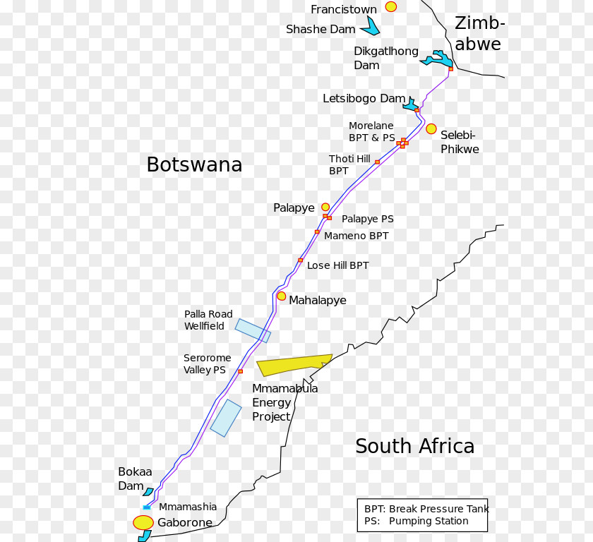 Botswana Day North-South Carrier Dikgatlhong Dam Shoshong Palapye Gaborone PNG