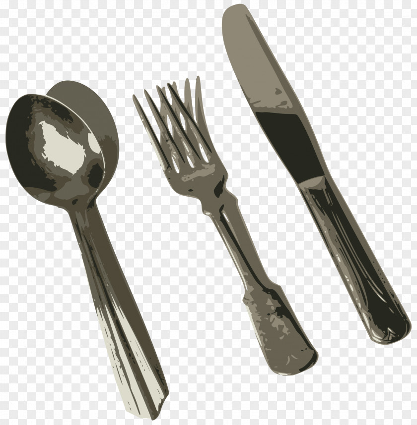 Fork Knife Cutlery Spoon Kitchen PNG