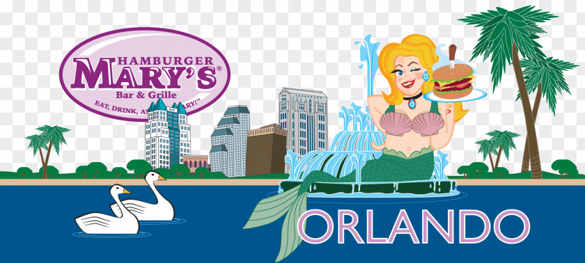 Hamburger Mary's Downtown Orlando Image PNG