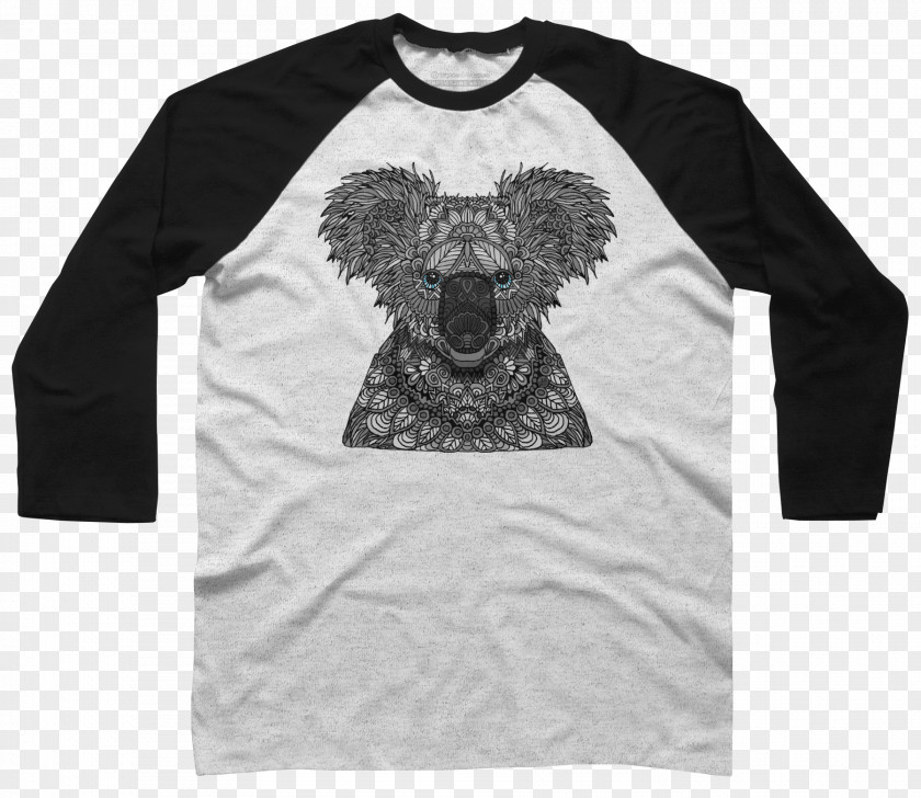 Koala Long-sleeved T-shirt Raglan Sleeve Clothing PNG