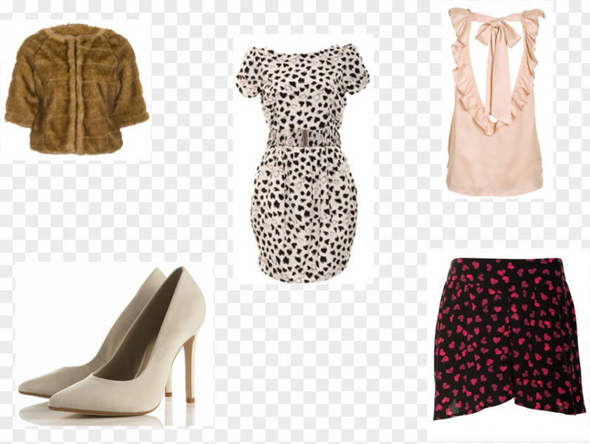 Leopard Print Dress Fashion Skirt Pattern PNG
