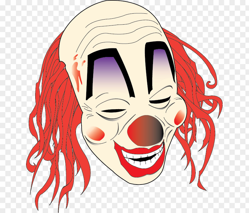 Member Vector Evil Clown Logo PNG