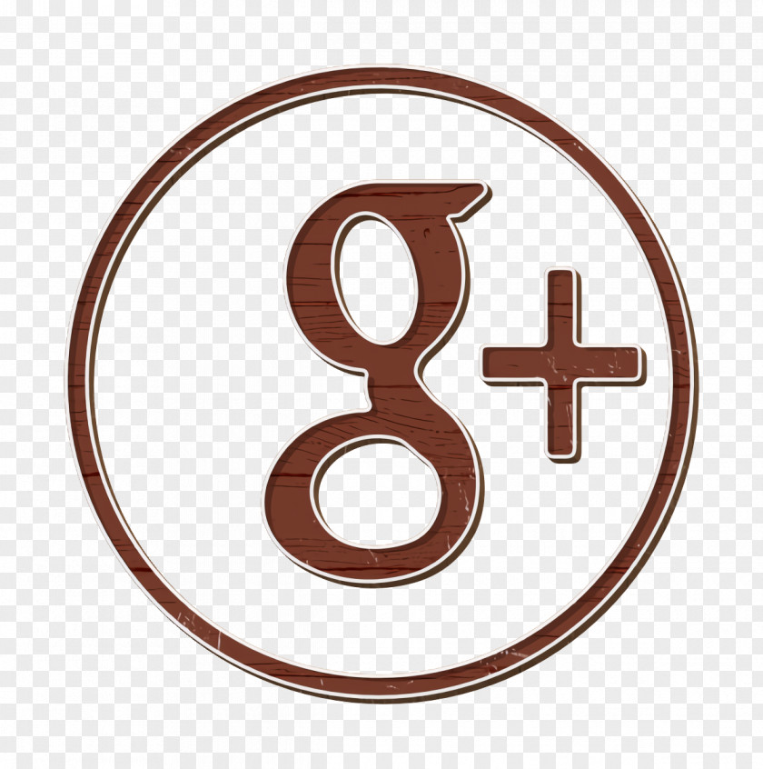 Metal Sign G Icon Plus Social PNG