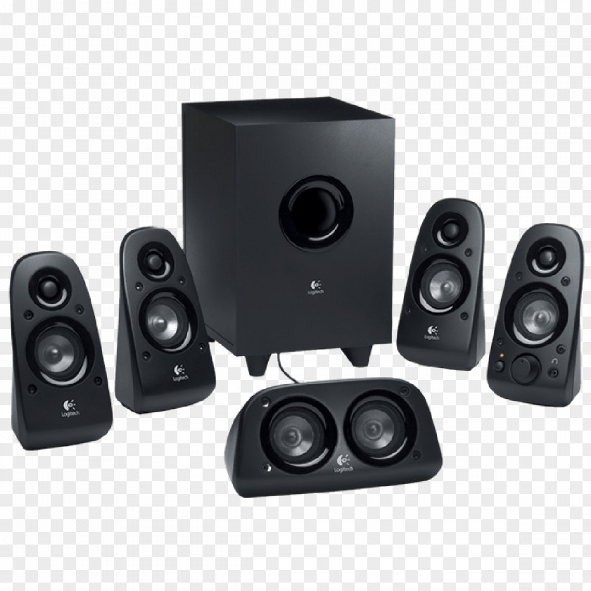 Speaker Surround 5.1 Sound Logitech Z506 Loudspeaker Computer Speakers PNG