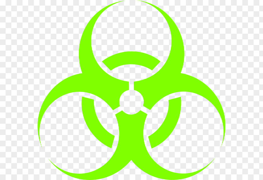 Stemplate Vector Biological Hazard Symbol Clip Art PNG