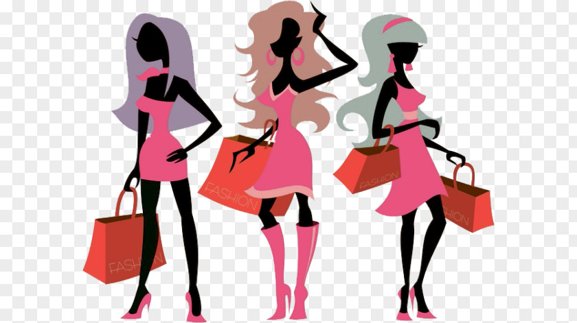 Woman Online Shopping Bags & Trolleys Clothing PNG