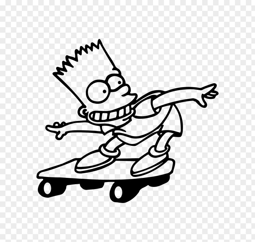 Bart Simpson Maggie Cartoon Comics PNG