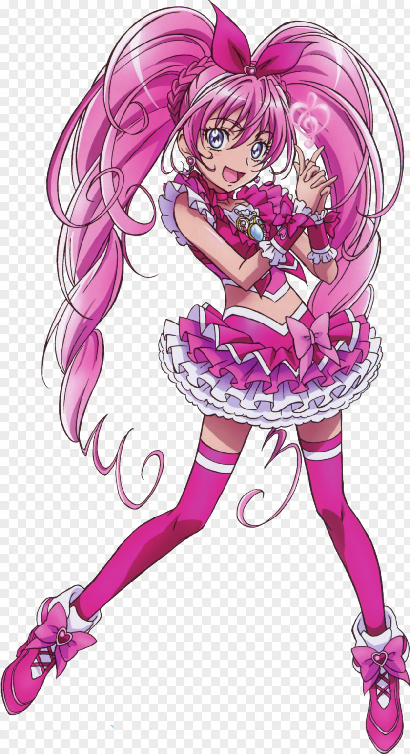 Glitter Force Doki Ace Hibiki Hojo Kanade Minamino Pretty Cure Ako Shirabe Miyuki Hoshizora PNG