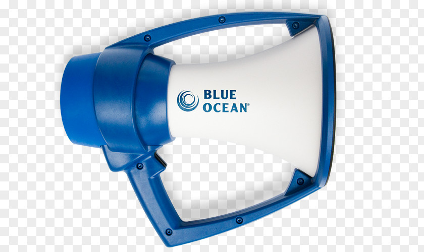 Megaphone Blue Ocean Strategy Horn Sound Water PNG