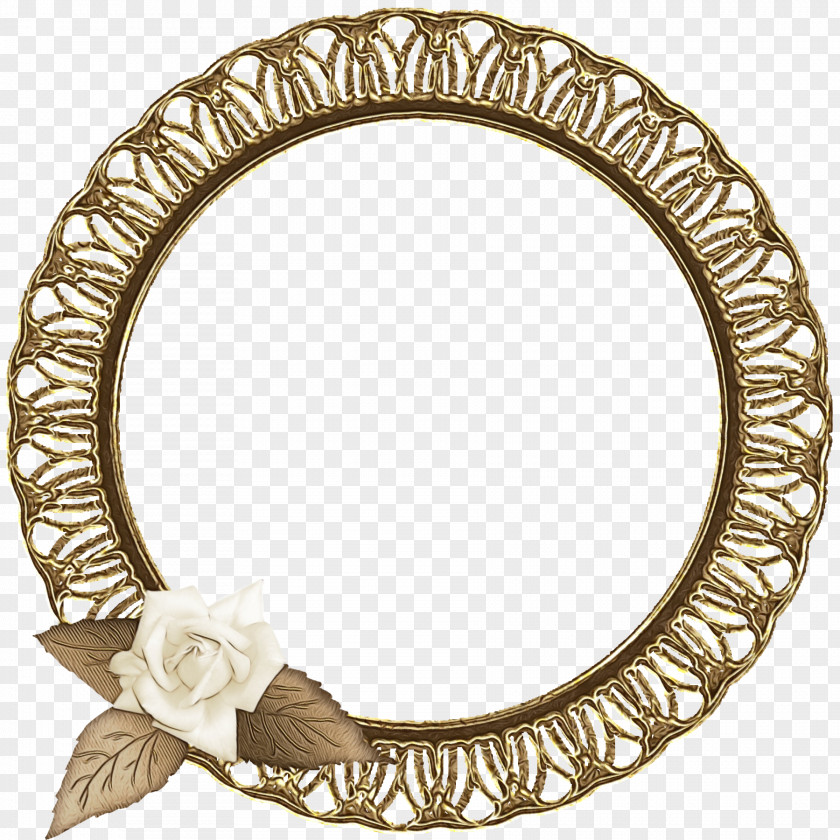 Picture Frame Interior Design Circle Background PNG