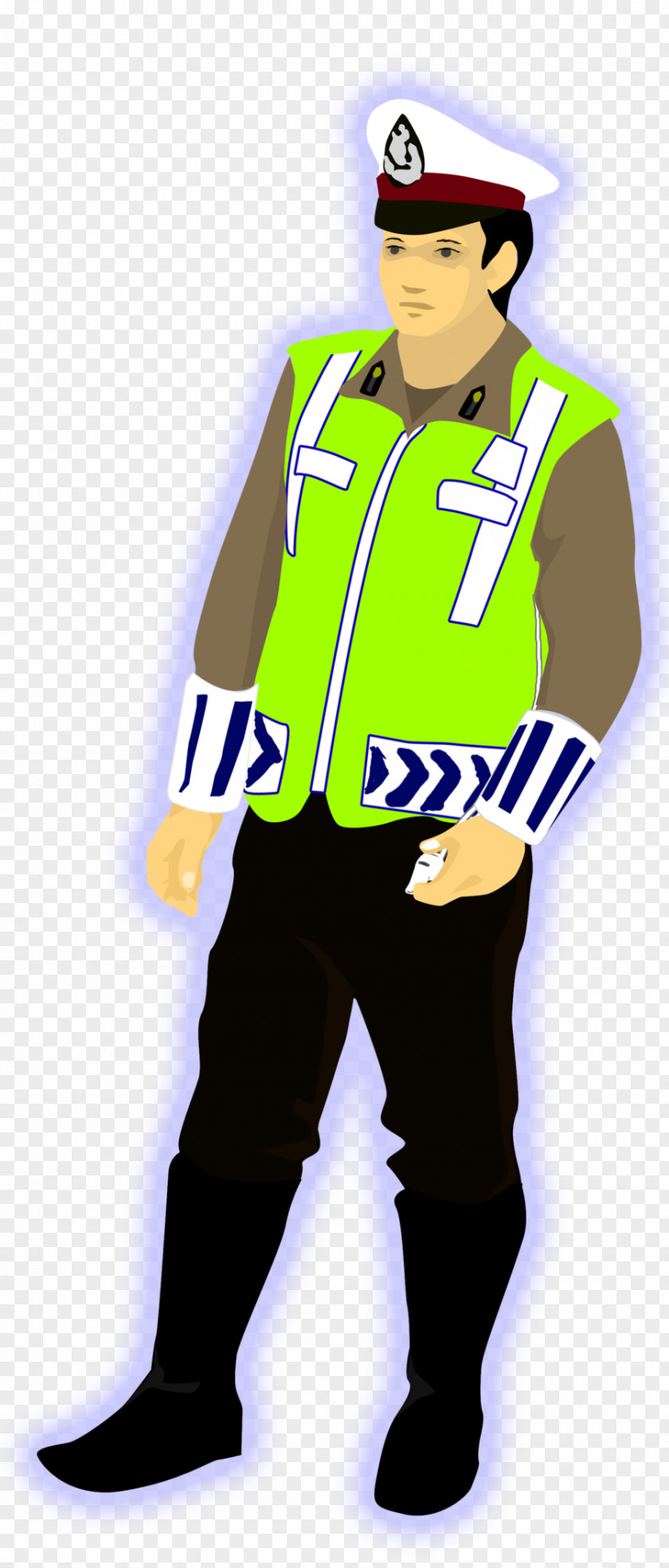 Vektor Police Cartoon Animation Caricature PNG