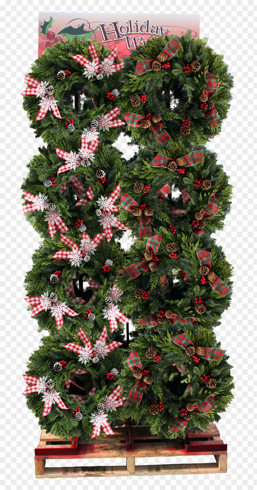 Wonderland Christmas Decoration Tree Ornament Evergreen PNG