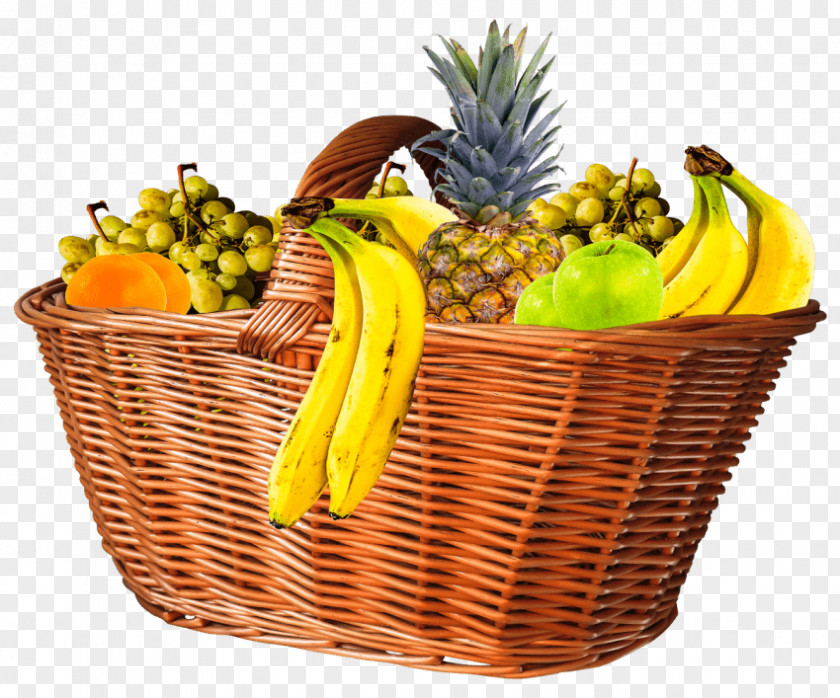 Basket Food Clip Art Fruit Image PNG