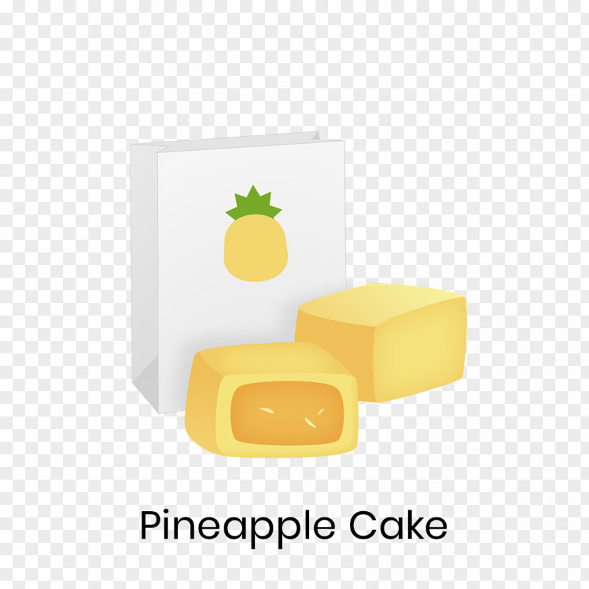 Cake Pineapple Taiwanese Cuisine Sugar Pastry PNG