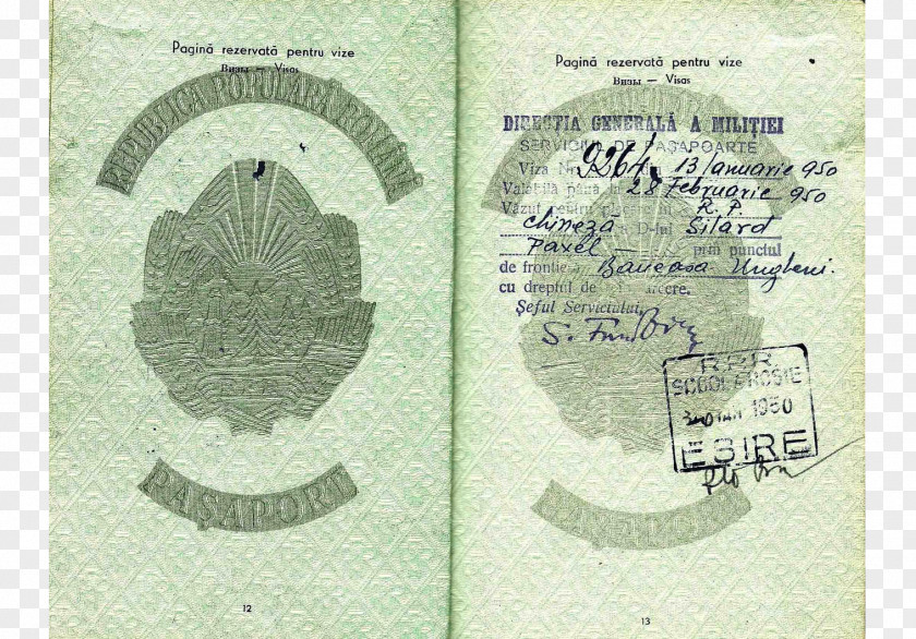 Diplomatic Passport Paper Animal Font PNG