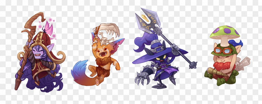 League Of Legends Gnar Figurine Action & Toy Figures Animated Cartoon Legendary Creature Animal PNG