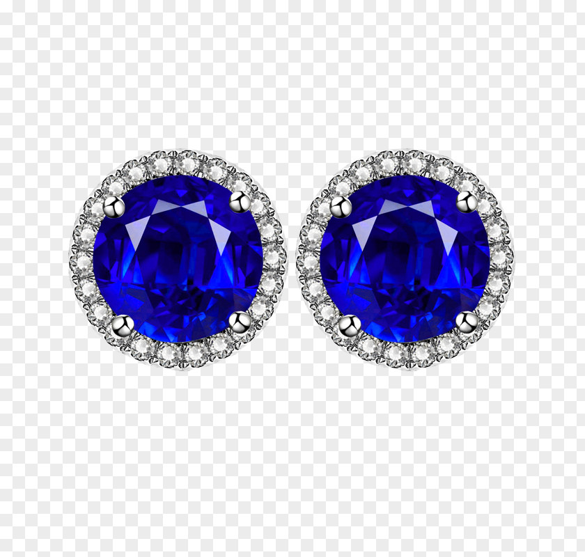 Sapphire Earrings Earring Diamond Jewellery PNG