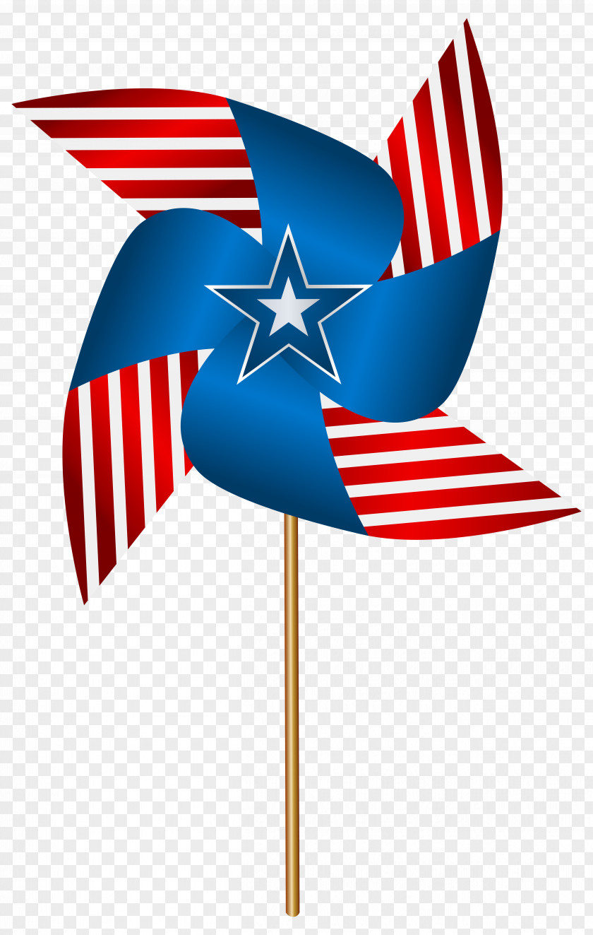 USA Pinwheel Transparent Clip Art Image Flag Of The United States PNG
