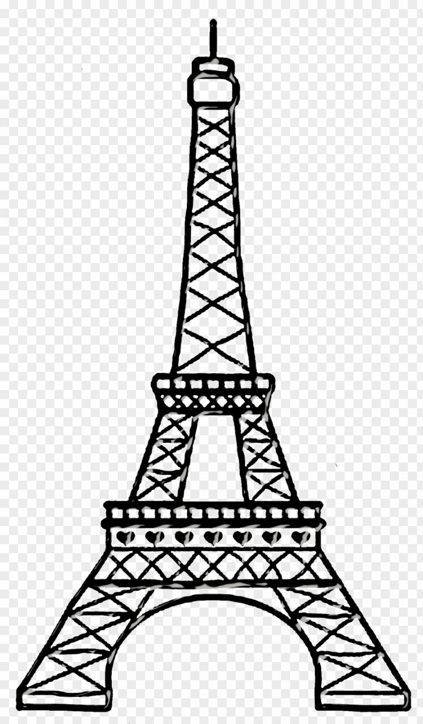Eiffel Tower Paper Drawing Clip Art PNG