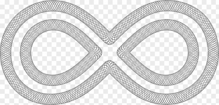 Infinity Symbol Meander Clip Art PNG