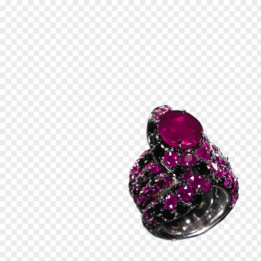 Jewellery Amethyst Ruby Silver Bling-bling PNG