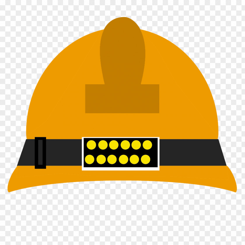 Lighting Yellow Hat Helmet Cap Hard PNG