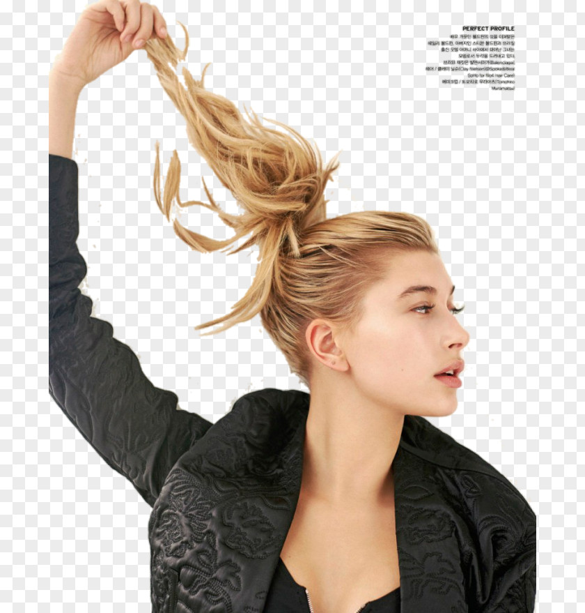 Model Hailey Baldwin Vogue Magazine Maxim PNG