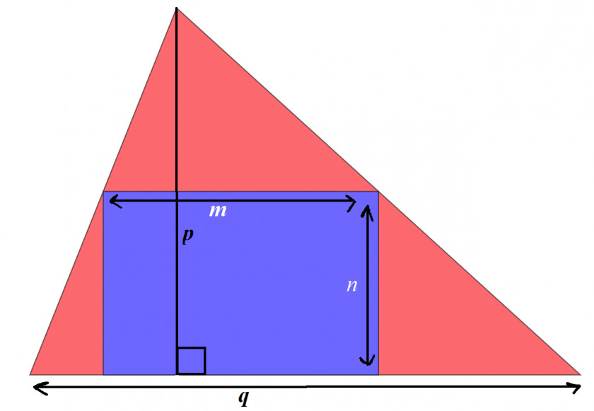 Rectangle Triangle Area Description Geometry PNG