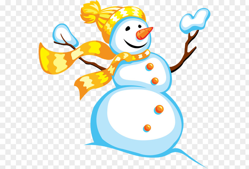 Snowman Image Clip Art Design PNG