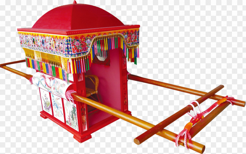 Bride Married Sedan Chair U559cu8f4e Marriage PNG