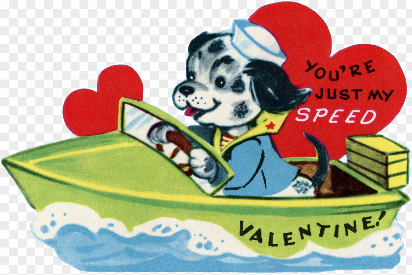 Dog Valentine Animated Cartoon PNG