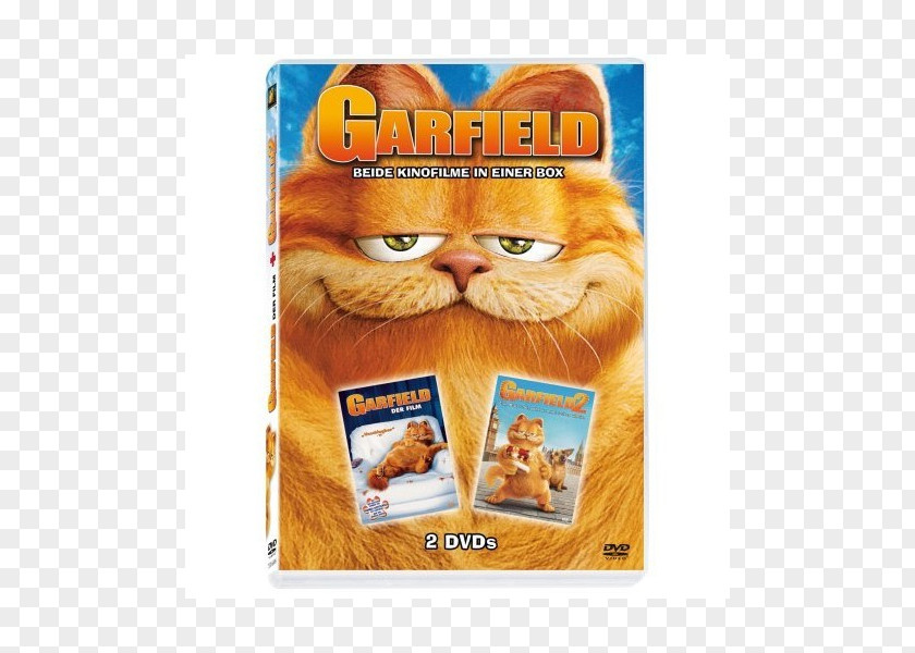 Filmtrick Garfield DVD Whiskers Film Text PNG