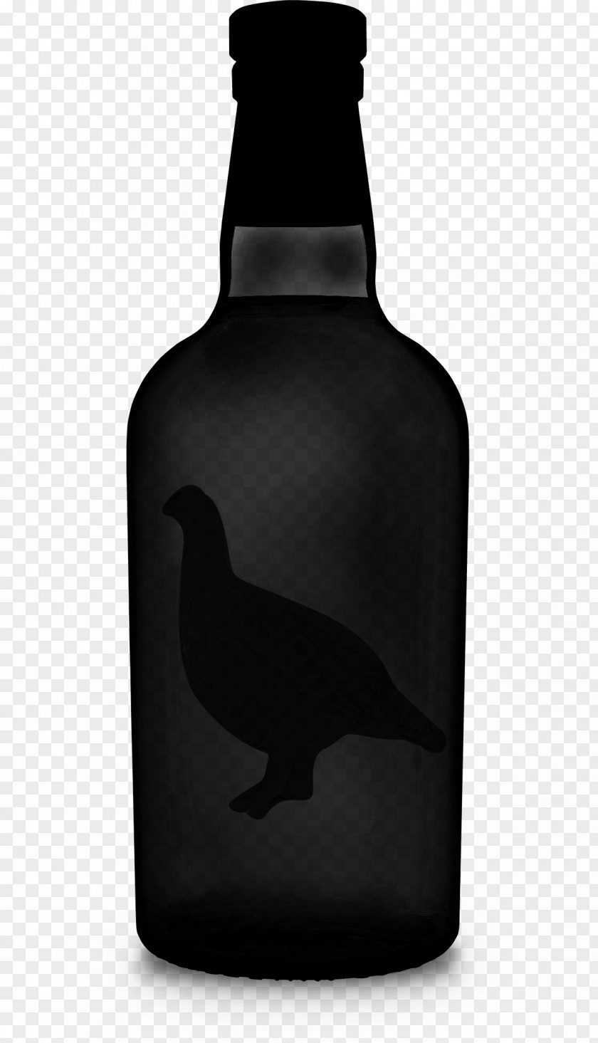 Glass Bottle Wine Beer PNG