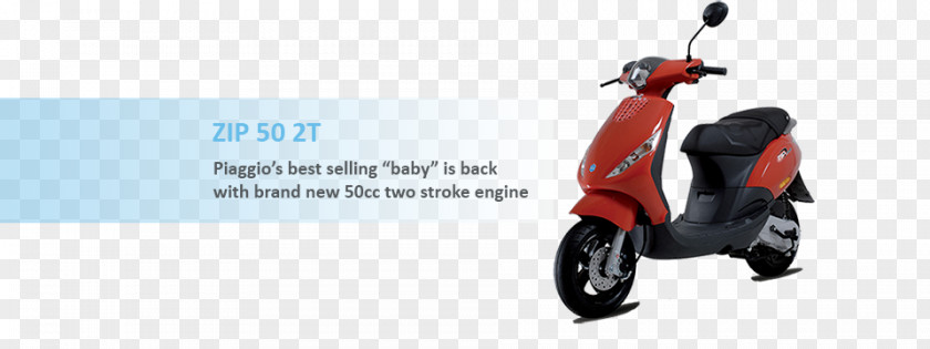 Piaggio Zip Motorcycle Scooter Four-stroke Engine PNG