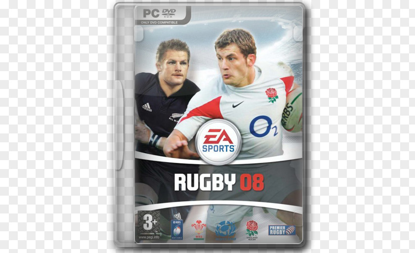 Rugby 08 PlayStation 2 Video Game Sports PNG