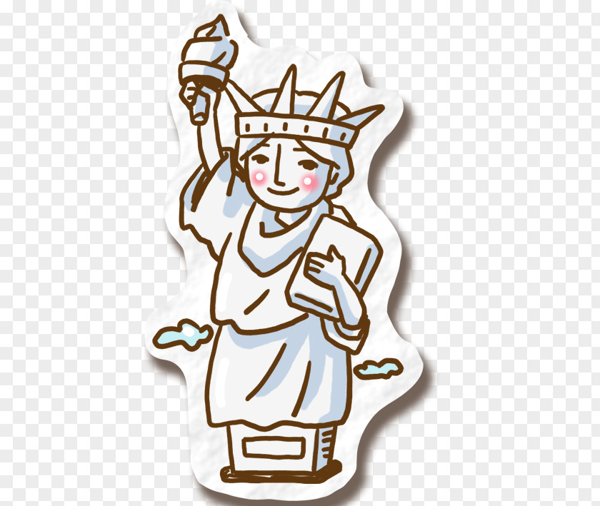 Statue Of Liberty Cartoon PNG