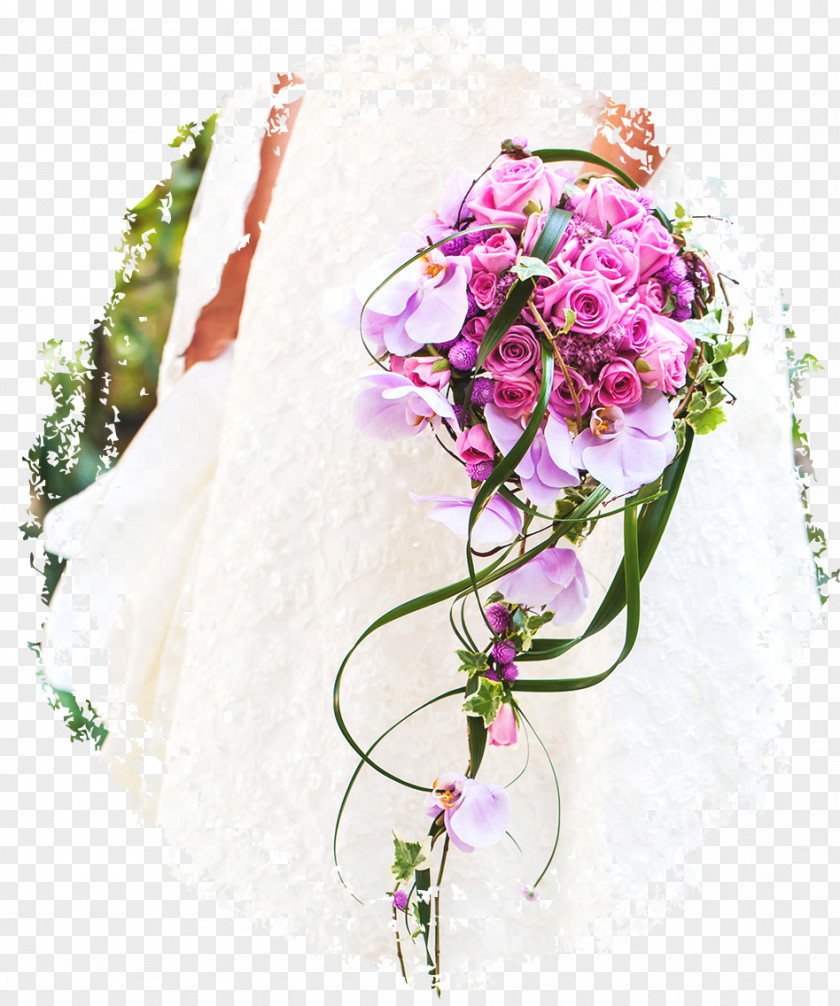 Flower Bouquet Bride Wedding Cut Flowers PNG