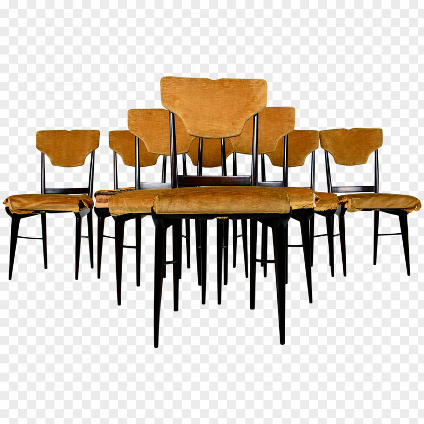 Table Chair Dining Room Mid-century Modern Furniture PNG