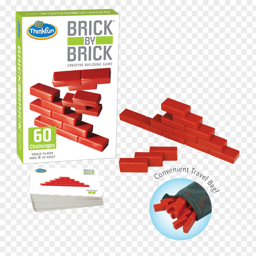 Brick ThinkFun Puzzle Board Game PNG
