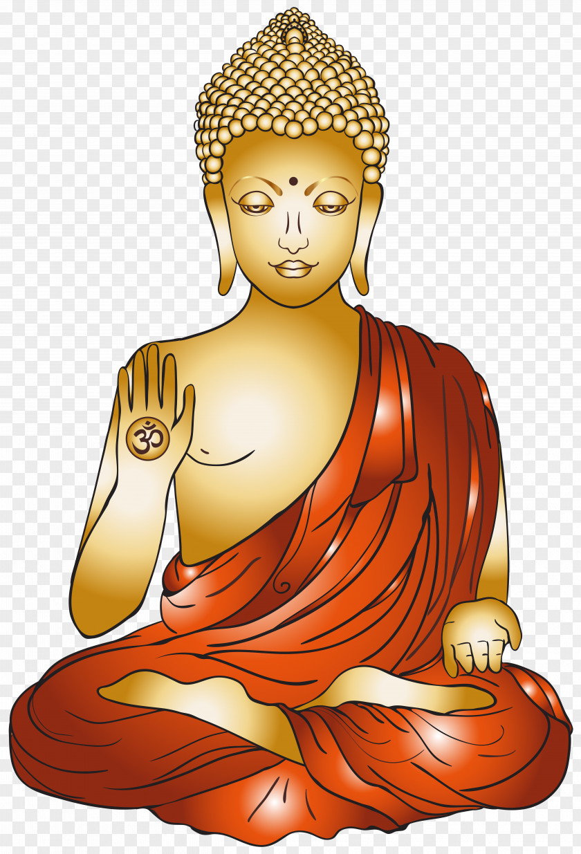 Buddhism Golden Buddha Buddharupa Clip Art PNG