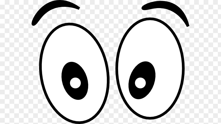 Eyes Outline Cliparts Eye Black And White Clip Art PNG