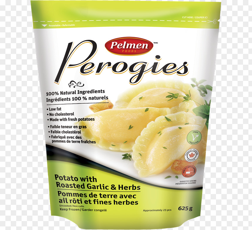 Herb Roasted Potatoes Condiment Pierogi Pelmeni Vegetarian Cuisine Food PNG