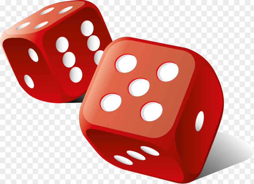 Red Dice Clip Art PNG