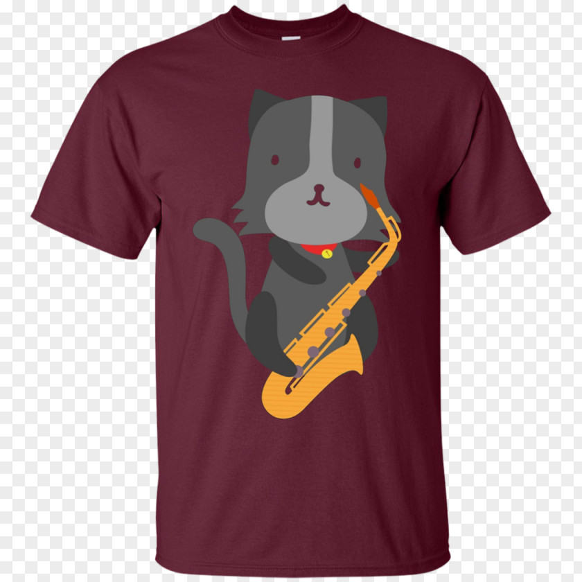 Saxophone Player T-shirt Gildan Activewear Top Clothing Sizing PNG