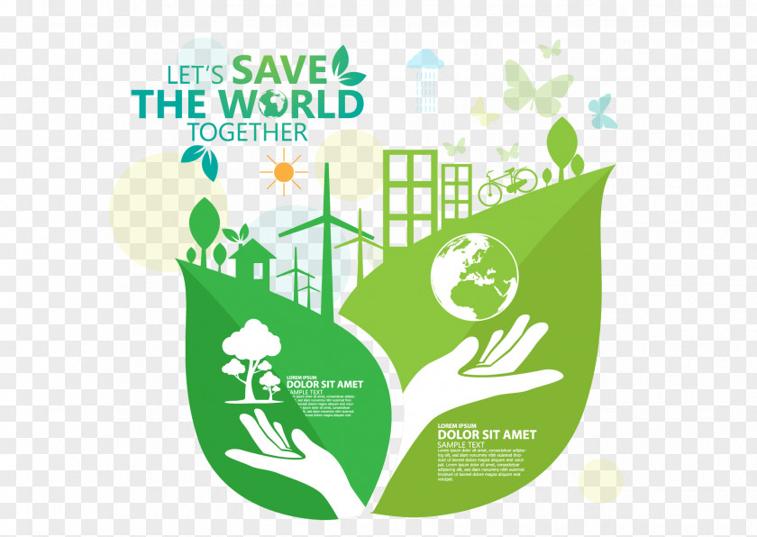 Vector Green Leaves Earth Guardian Environmental Protection Natural Environment Environmentally Friendly PNG