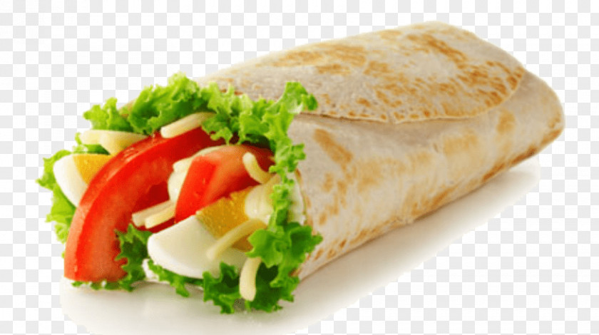 Wrap Veggie Burger Hamburger Vegetarian Cuisine Fast Food PNG